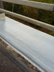 Étanchéité résine — finition d'ouvrage d'art